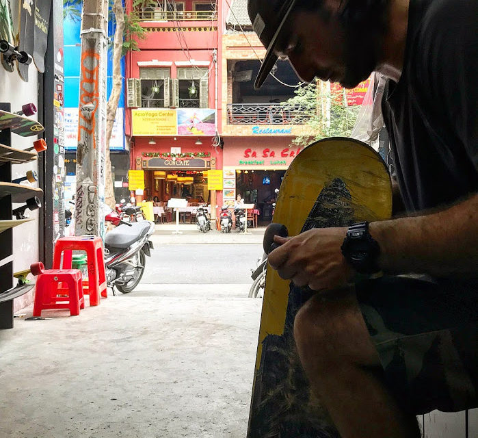 Traveling Around The World With A Skateboard